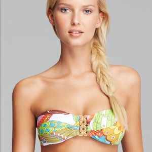 Trina Turk strapless bikini top